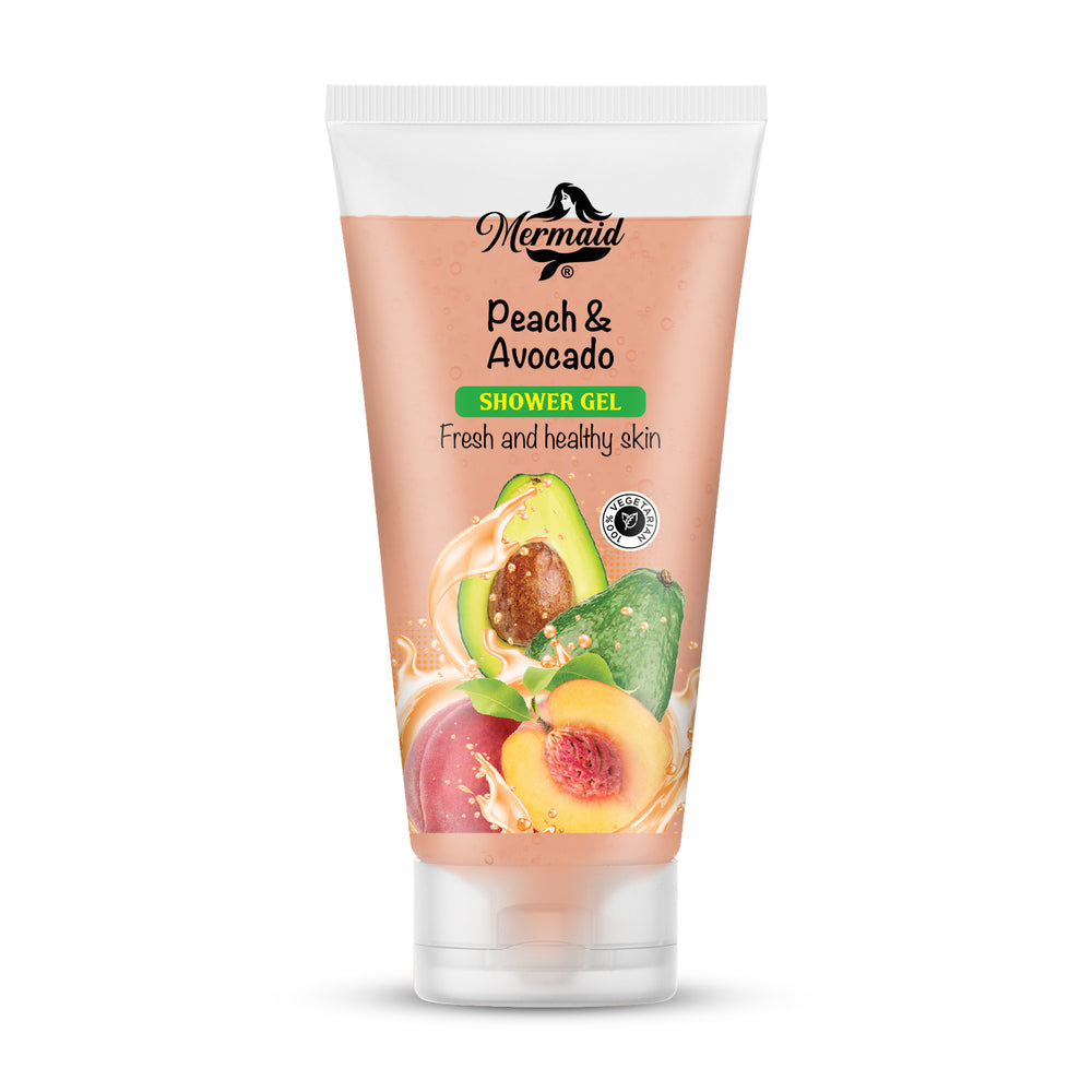Mermaid Peach & Avocado Shower Gel - 200ml